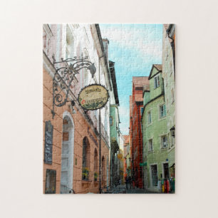 Quebra-cabeça Regensburg da Baviera Oriental.