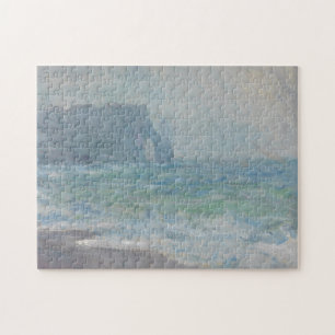 Quebra-cabeça Regnvaer Etretat por Claude Monet