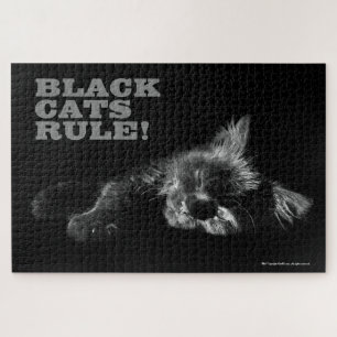 Quebra-cabeça Regra dos Gatos Negros - Alô Sonolento - Escuridão