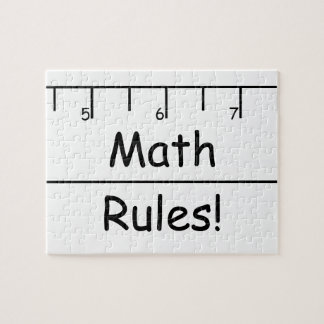 Quebra-cabeça Regras da matemática!