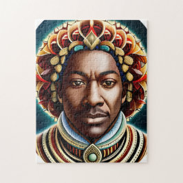 Quebra-cabeça Rei Africano