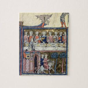 Quebra-cabeça Rei f.326 Arthur e seus cavaleiros da Senhora