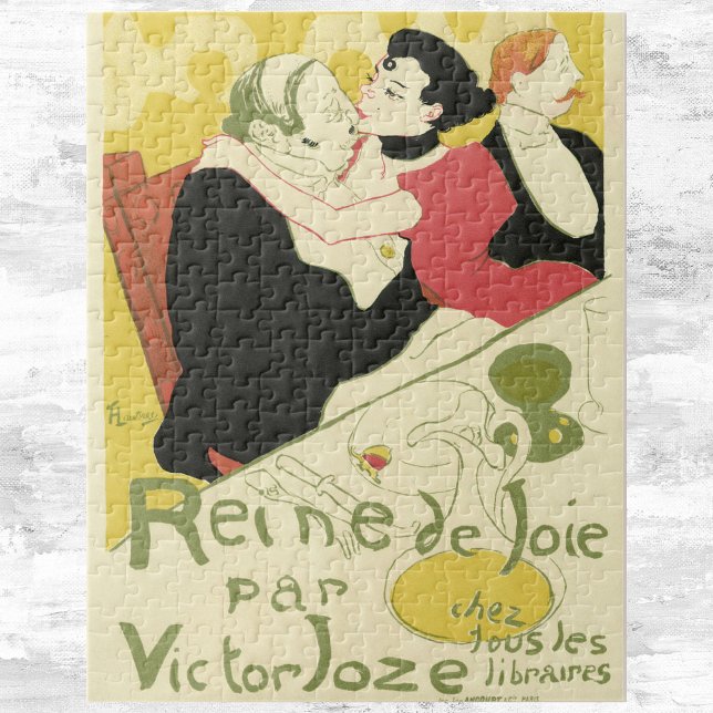 Quebra-cabeça Reine de Joie (Rainha do Prazer) Toulouse Lautrec (Criador carregado)