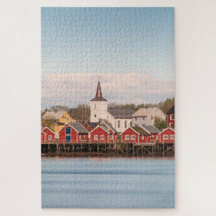 Quebra-cabeça Reine Lofoten Noruega