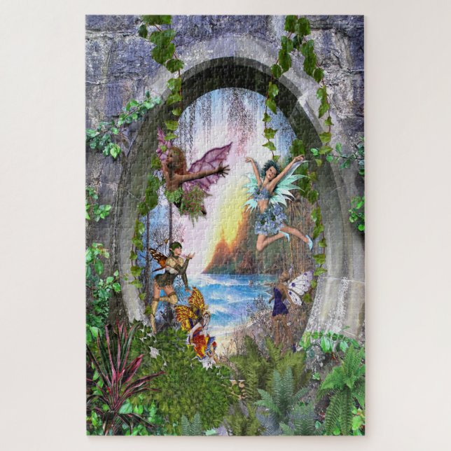Quebra-cabeça Reino das Fadas (Vertical)