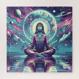 Quebra-cabeça Relaxando o Espaço de Meditação e Reflexão