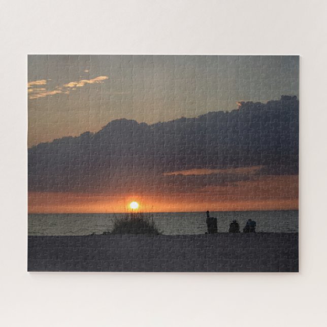Quebra-cabeça Relaxing Beach Sunset - 16x20 - 520 pcs (Horizontal)