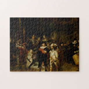 Quebra-cabeça REMBRANDT CAMIONETE RIJN- o Nightwatch 1642