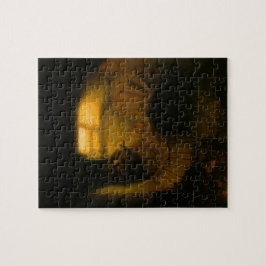 Quebra-cabeça Rembrandt é o Filósofo da Meditação