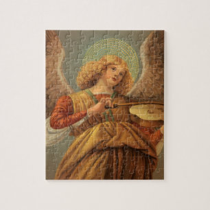 Quebra-cabeça Renaissance Angel Playing Violin Melozzo da Forli