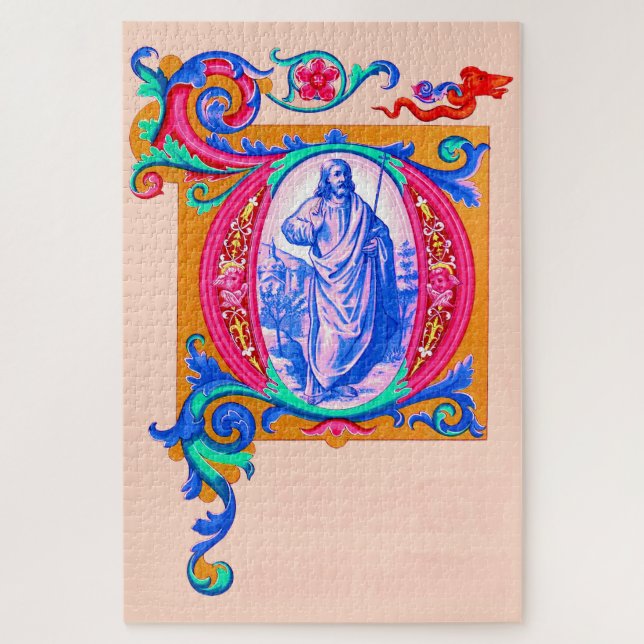 Quebra-cabeça Renascença Jesus (Vertical)