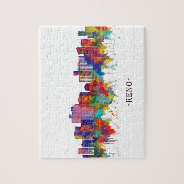 Quebra-cabeça Reno Nevada Skyline (Vertical)