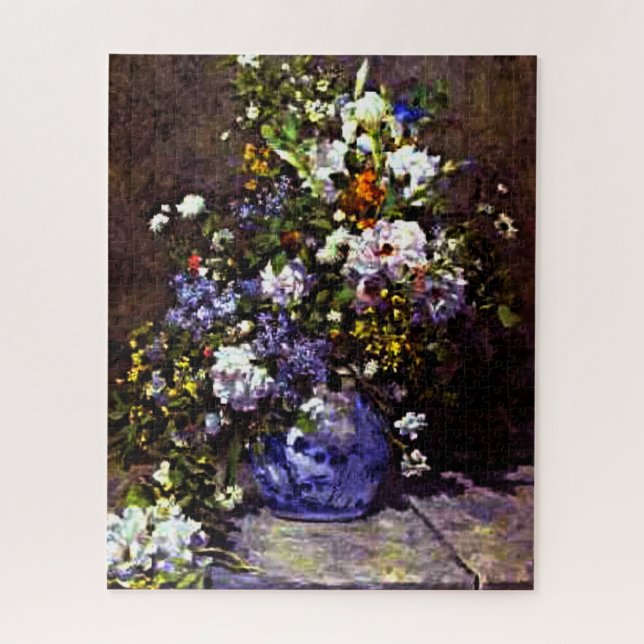Quebra-cabeça Renoir - Vase Azul (Vertical)
