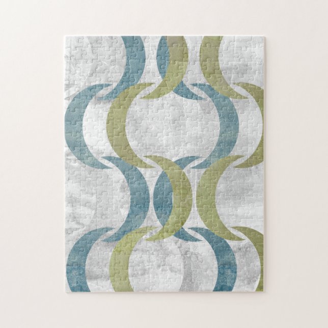 Quebra-cabeça Repetir Geométrico III (Vertical)