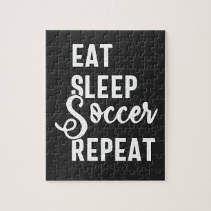 Quebra-cabeça repetir o futebol para dormir