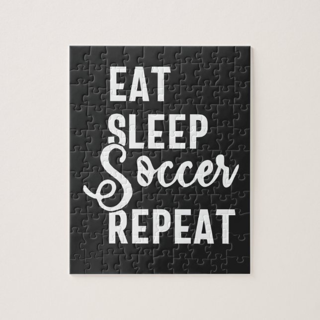 Quebra-cabeça repetir o futebol para dormir (Vertical)