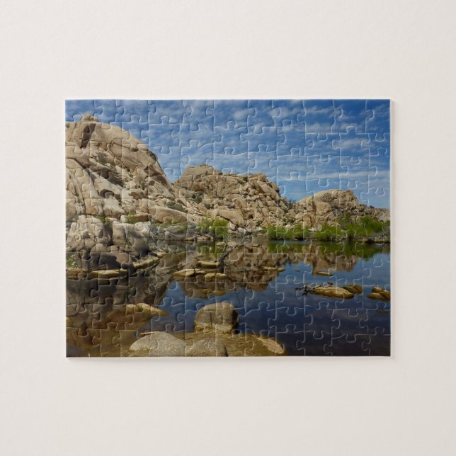 Quebra-cabeça Represa Barker Reflexão em Joshua Tree I (Horizontal)