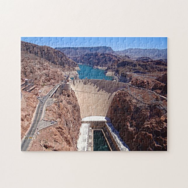 Quebra-cabeça Represa Hoover Nevada. (Horizontal)