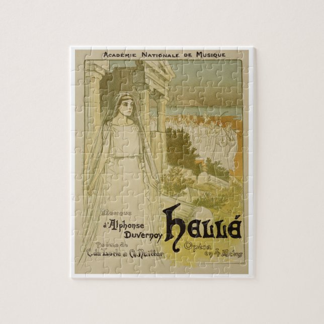 Quebra-cabeça Reprodução de uma propaganda de poster a ópera (Vertical)