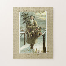 Reprodução Vintage Natal St Nick