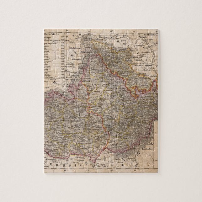 Quebra-cabeça República Checa (Vertical)