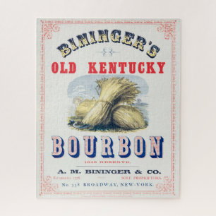 Quebra-cabeça Reserva de 1849 do velho Kentucky Bourbon de Binin