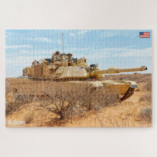 Quebra-cabeça RESERVATÓRIO DE BATALHA DOS EUA - ABRAMS M1 (20x30