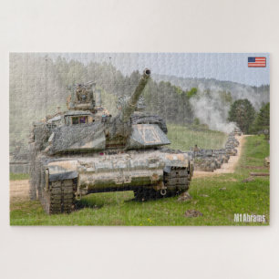 Quebra-cabeça RESERVATÓRIO DE BATALHA DOS EUA - ABRAMS M1 (20x30