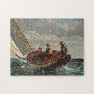 Quebra-cabeça Respiração (Um Vento Justo) Winslow Homer