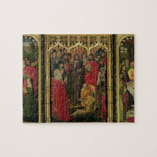 Quebra-cabeça Ressurreição do Triptych de Lazarus; O