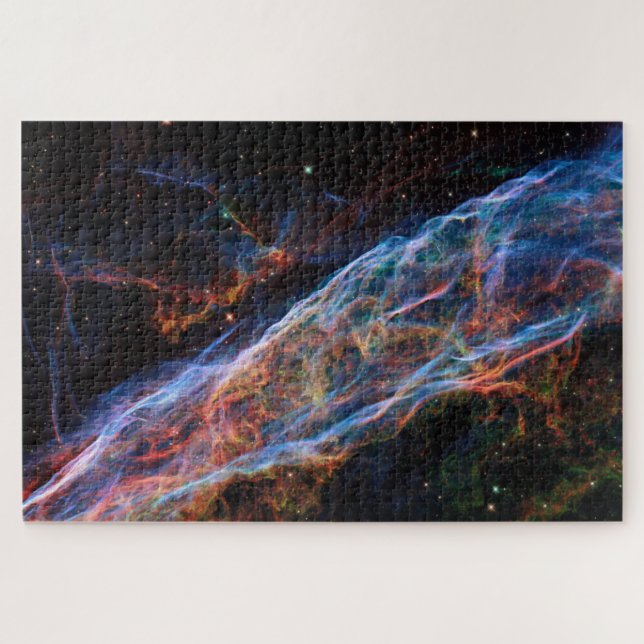 Quebra-cabeça Restos de Supernova da Nebulosa do Véu Telescópio  (Horizontal)