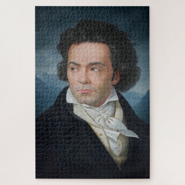 Quebra-cabeça Retrato clássico de Beethoven (Vertical)