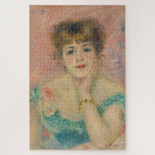 Quebra-cabeça Retrato da Atriz Jeanne Samary, Auguste Renoir