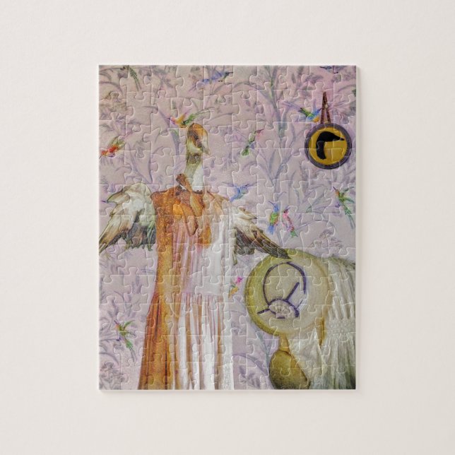 Quebra-cabeça Retrato da Sra. Smew (Vertical)