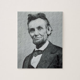 Quebra-cabeça Retrato de Abe Lincoln 1