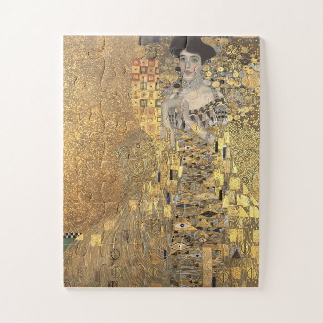 Quebra-cabeça Retrato de Adele Bloch-Bauer 1, Klimt Art (Vertical)