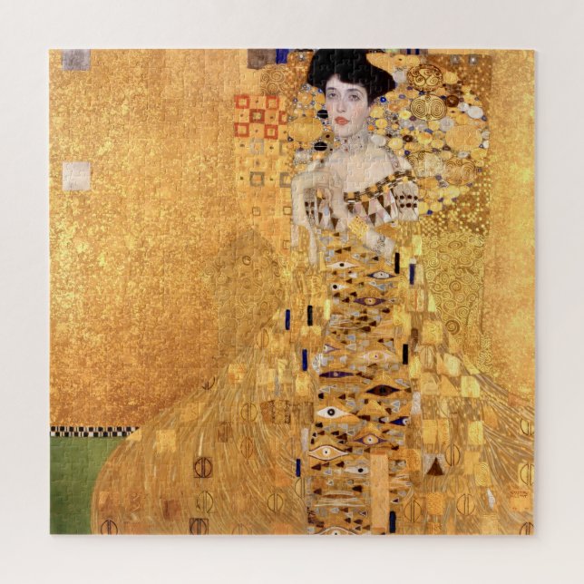 Quebra-cabeça Retrato de Adele Bloch-Bauer por Gustav Klimt (Vertical)