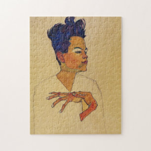 Quebra-cabeça Retrato de auto de Egon Schiele