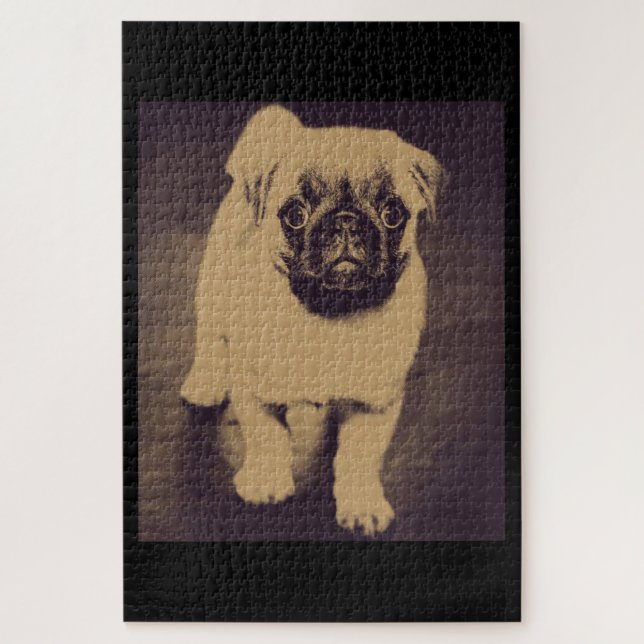 Quebra-cabeça Retrato de Cachorro Cachorro (Vertical)