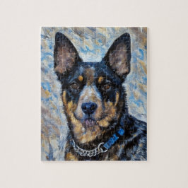 Quebra-cabeça Retrato de Cães de Bovinos Australianos
