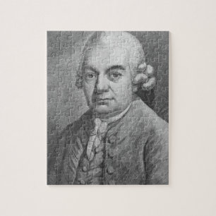 Quebra-cabeça Retrato de Carl Philipp Emanuel Bach (1714-88) (e