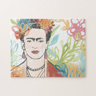 Quebra-cabeça Retrato de Frida Kahlo