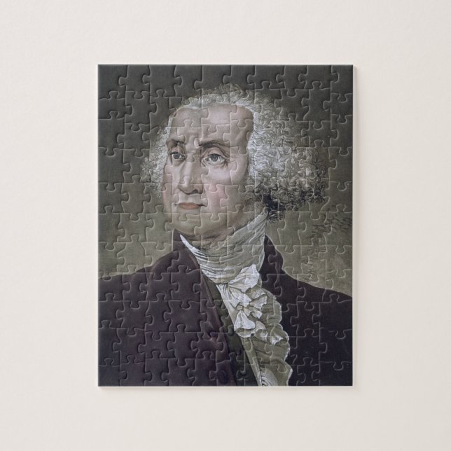 Quebra-cabeça Retrato de George Washington, 'de Le Traje Um (Vertical)