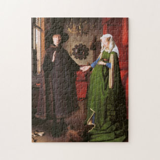 Quebra-cabeça Retrato de Giovanni Arnolfini e sua esposa