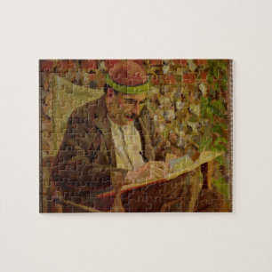 Quebra-cabeça Retrato de John Maynard Keynes (1883-1946) (óleo 