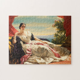 Quebra-cabeça Retrato de Leonilla Fine Art Oil Painting Small