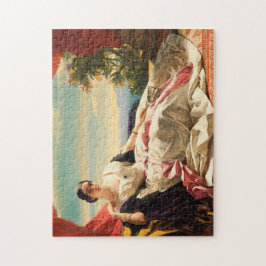 Quebra-cabeça Retrato de Leonilla Fine Art Oil Painting Small