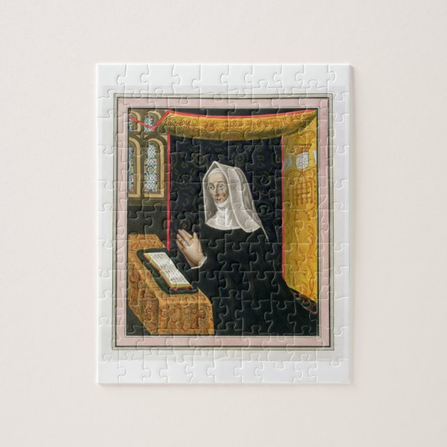 Quebra-cabeça Retrato de Margaret Beaufort, condessa de Richmon (Vertical)