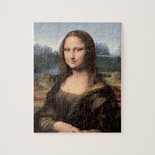 Quebra-cabeça Retrato de Mona Lisa / Pintura