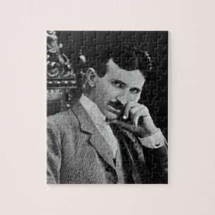 Quebra-cabeça Retrato de Nikola Tesla